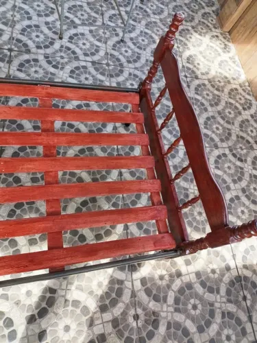 Cama de solteiro madeira