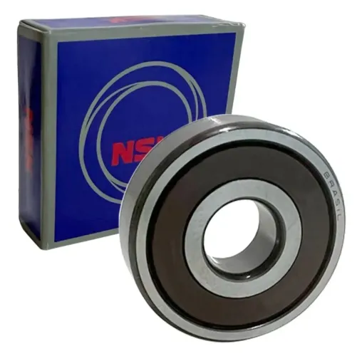 Kit 3 Rolamentos NSK 6201 DDU 2RS C3 (Lacrados)