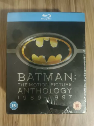Batman Motion Picture Anthology - 1989 - 1997 - Bluray - antologia Lacrado - 4 Filmes