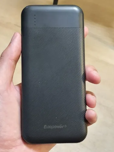 Power bank Ecopower EP-C803 com cabos integrados