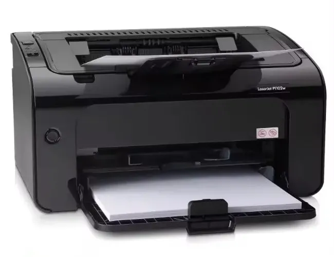 3 Impressora laser HP p1102w