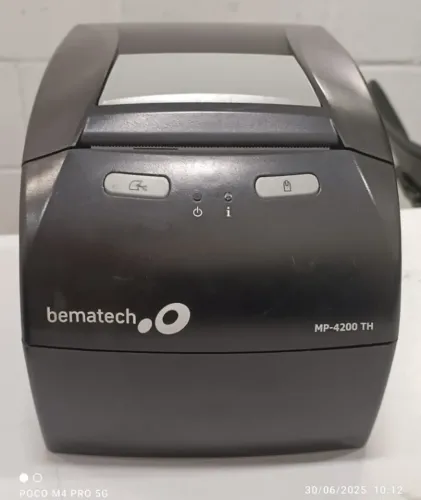 Impressora Térmica Bematech Mp-4200 Th Usb E Ethernet (rede)
