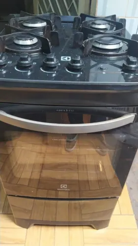 Fogão Electrolux 52LPV 4 Bocas Mesa de Vidro - Perfeito Funcionamento