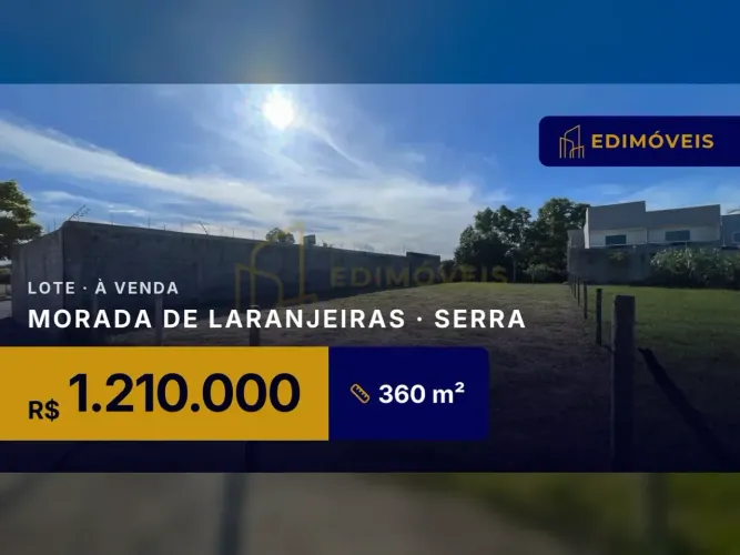 Lote Comercial em Morada de Laranjeiras, ideal para investimento e expansão