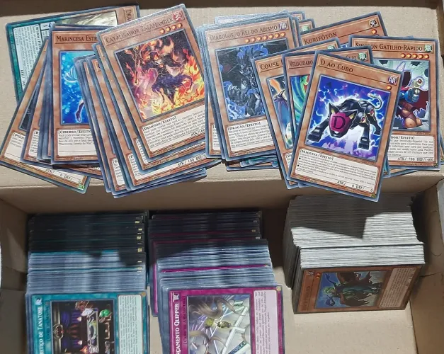 Lote de Cartas de yu-gi-oh 513 cartas originais
