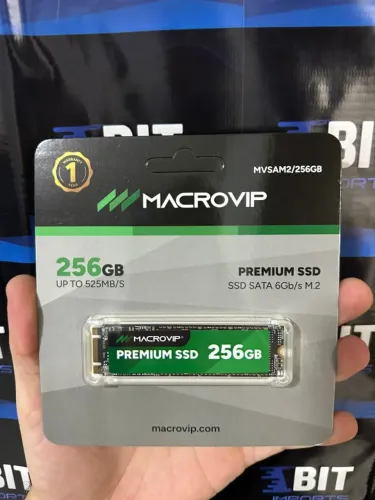  SSD M.2 Sata Macrovip 256GB | NGFF | Novo Lacrado