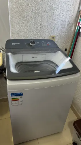 Máquina de Lavar Brastemp 12Kg, Branca e Ciclo Tira Manchas Advanced e Ciclo Antibolinha