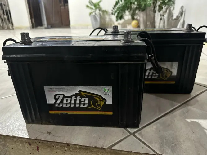 Bateria 100 Amp. Zetta fabricação 2026