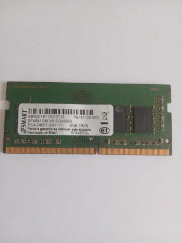 MEMÓRIA RAN 8GB DDR4 DA SMART