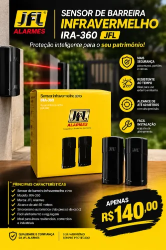 Sensor Infravermelho IRA-360