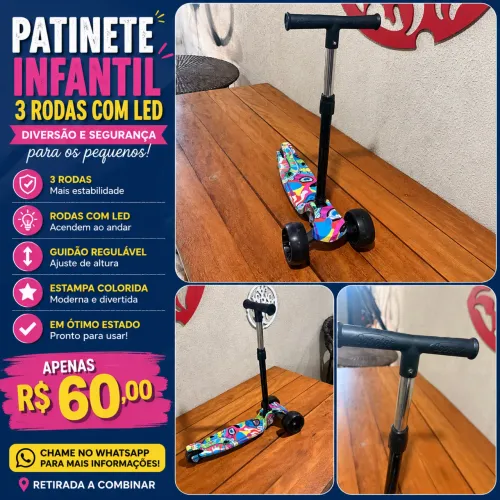 Patinete menino 