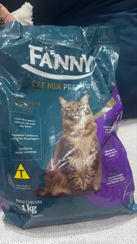 Ração Gato Fanny Premium 1kg