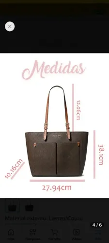 Bolsa Michael Kors original 