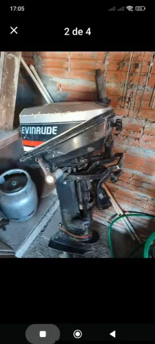 Motor de poupa evinrude 15