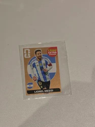 Figurinha legend/ messi bronze 2026