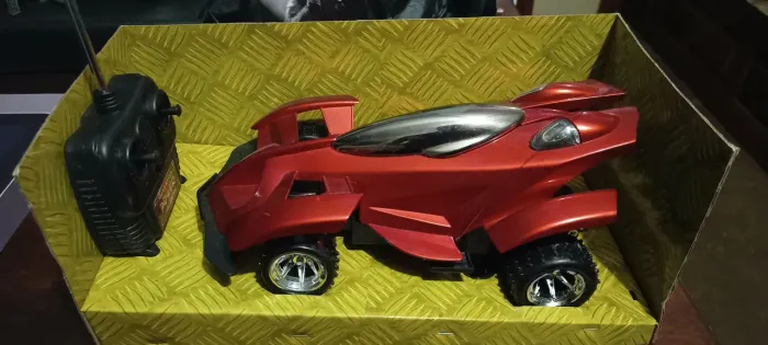 Carrinho de controle remoto new dragon na caixa  