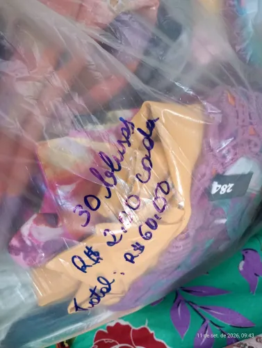 Lotes de Roupas usadas para brechó