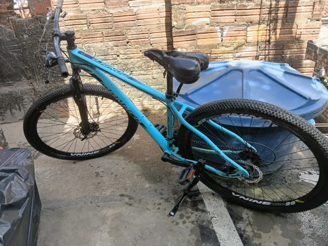 Bicicleta aro 29 azul top
