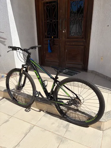 Bicicleta Aro 29 Oxs Glide 100 Shimano - Cor Verde Tamanho Do Quadro 17