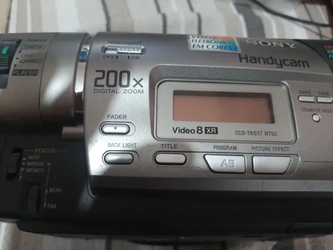 Câmera Sony handycam 200x