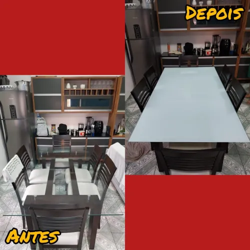 PLOTAGEM LAQUEAMENTO DE MESAS 