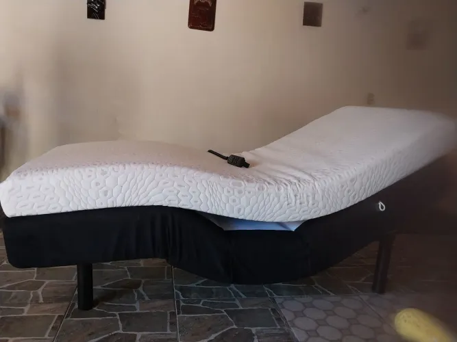 Base e colchão articulada elétrica ORTOBOM