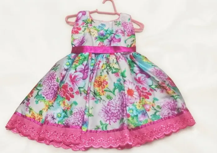 Vestido festa infantil 