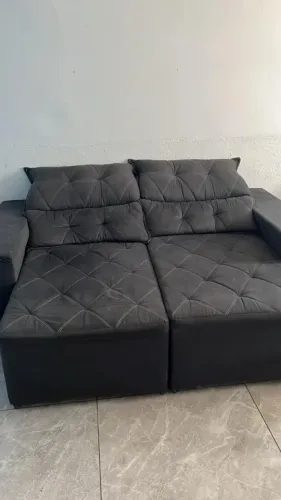 Sofá retrátil semi novo 