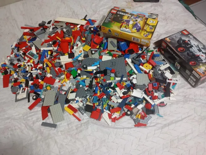Lote de peças lego