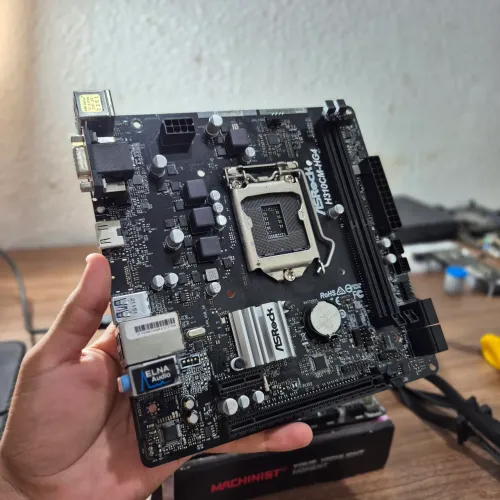 Kit H310M Asrock i3 8100T - Descrição - Aceito cartão e entrego