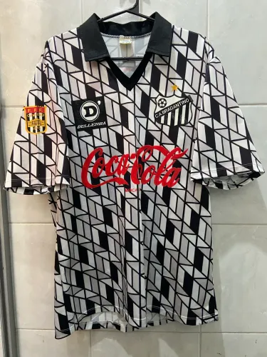 Camisa do Bragantino - Dellerba 1990 Coca-Cola