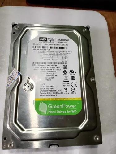 HD Western Digital 500GB SATA Desktop 100%