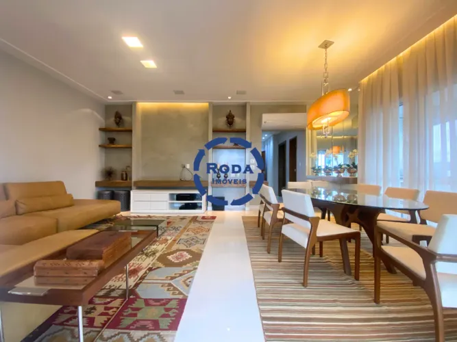 Apartamento Residencial no Boqueirão, Santos/SP 160m² Venda R$ 2.280.000