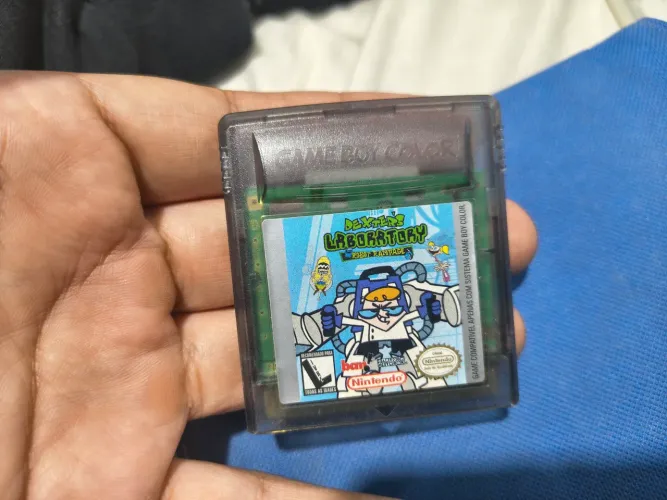 Jogo Dexter Laboratory de Game Boy Color