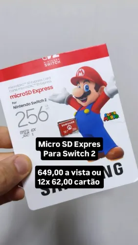 MicroSD Express Nintendo Switch 2