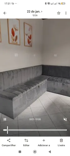 Canto Alemão com baú 