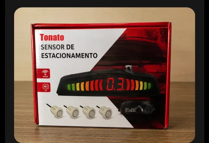 Sensor de Estacionamento Tunato 4 Sensores com Display