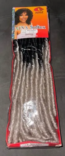 Aplique De Cabelo Sintético Nina Softex Pacotinho Estilo Crochet Braids