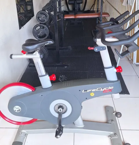 Bicicleta spinning life cycle gx profissional