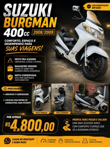 BURGMAN 400CC 2008