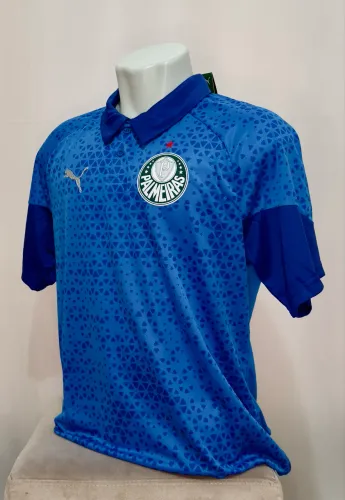Polo Treino Palmeiras Puma 24/25 - Azul - EGG TAMANHO: EGG