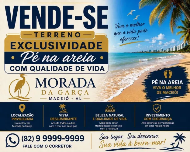 Terreno no Exclusivo condomínio Morada da Garça