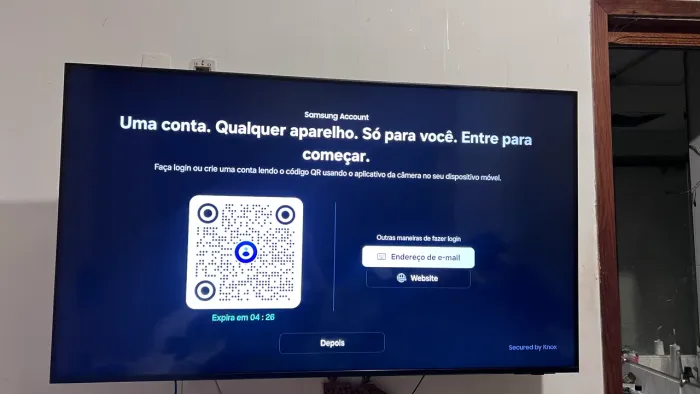 Televisão Qled 50 polegadas nova 