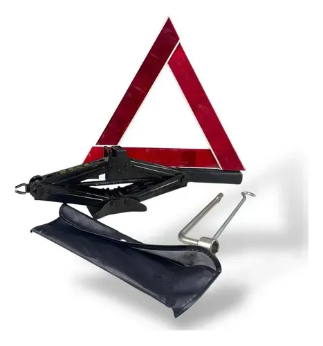 Kit Macaco Automotivo Chave Roda Cruz Triângulo Carro Nissan