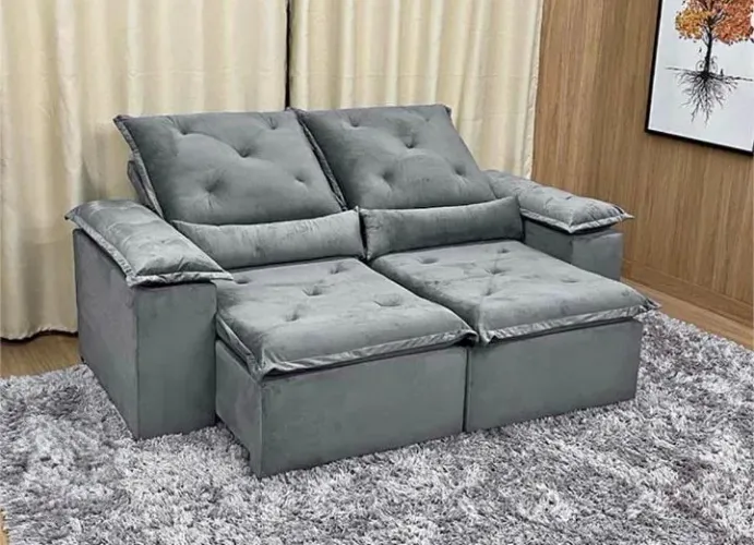 Sofá Retrátil 1.95 largura novo lacrado
