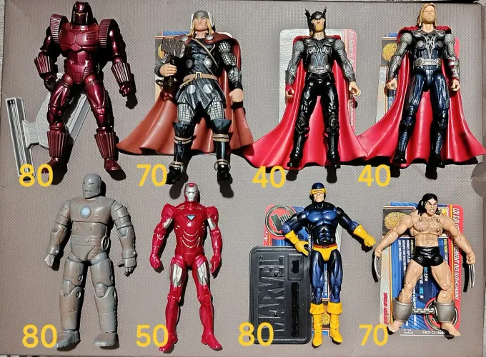 Bonecos Figuras Marvel Universe 11cm - Hasbro originais (Tudo na descrição, só chamar).