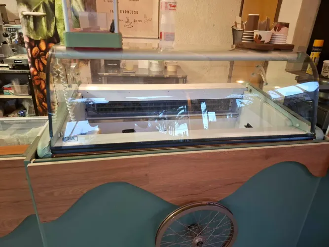 Vitrine expositora para gelatos - italiana ISA