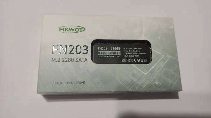 SSD sata NGFF FIKWOOT LEIA ANÚNCIO 256 GB NOVO