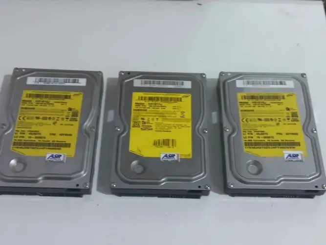 Lote 3 HD Samsung 160 GB