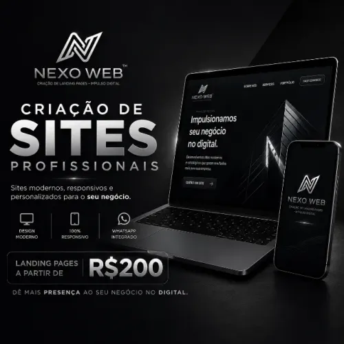 Criação de Sites Profissionais para Pequenos e Grandes Empreendimentos